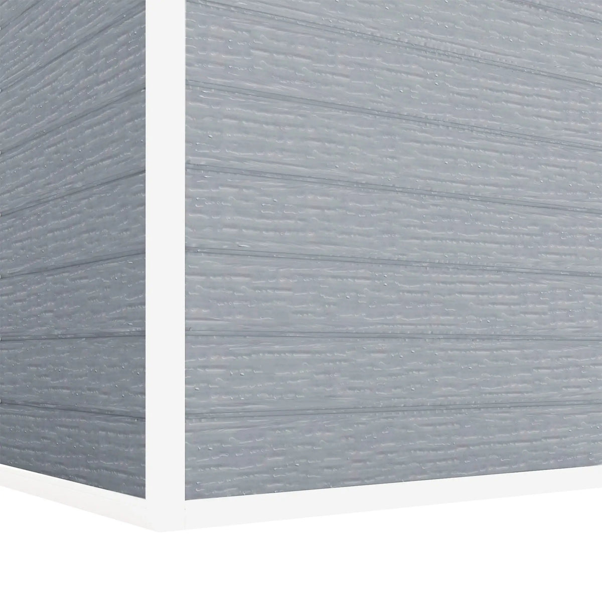 6' x 4' Plastic Garden Shed, Waterproof, Grey Sheds at Gallery Canada