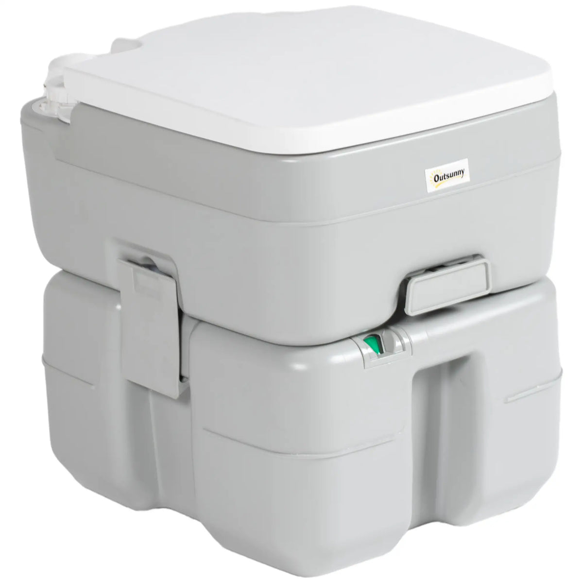 5.3 Gallon Portable Toilet, Level Indicator, Anti-Leak Pump, Camping, RV Camping Toilets at Gallery Canada