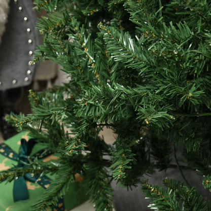 7.5 Ft Prelit Artificial Christmas Tree, Warm White LED, Green Pre Lit Christmas Trees at Gallery Canada