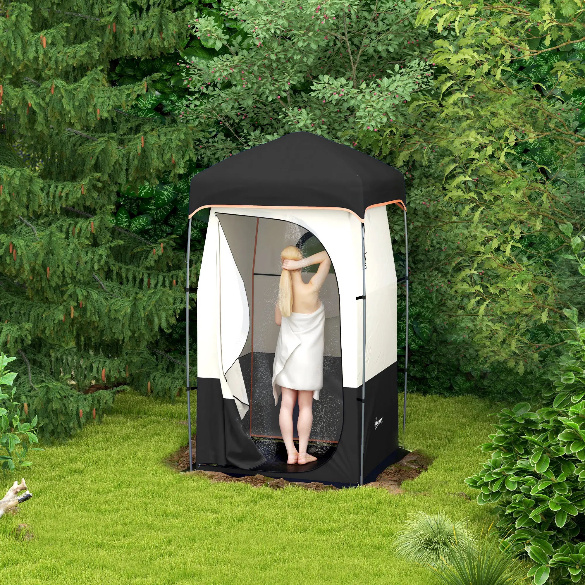 Camping Shower Tent, Portable Privacy Shelter, Black Camping Tents at Gallery Canada
