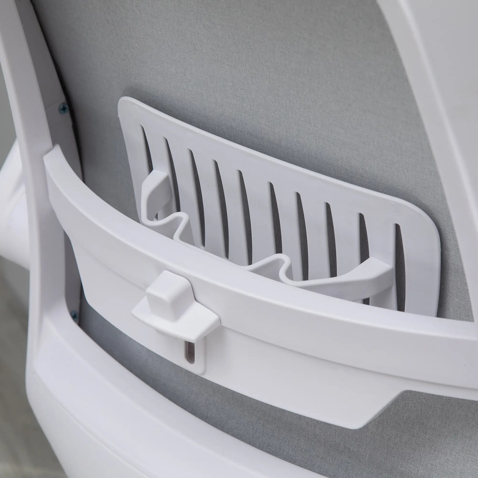 360° Swivel Office Chair, Adjustable Height, Flip-Up Arms, Grey Task Chairs at Gallery Canada