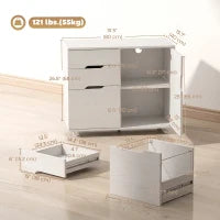 Armoire de rangement moderne pour bureau à domicile