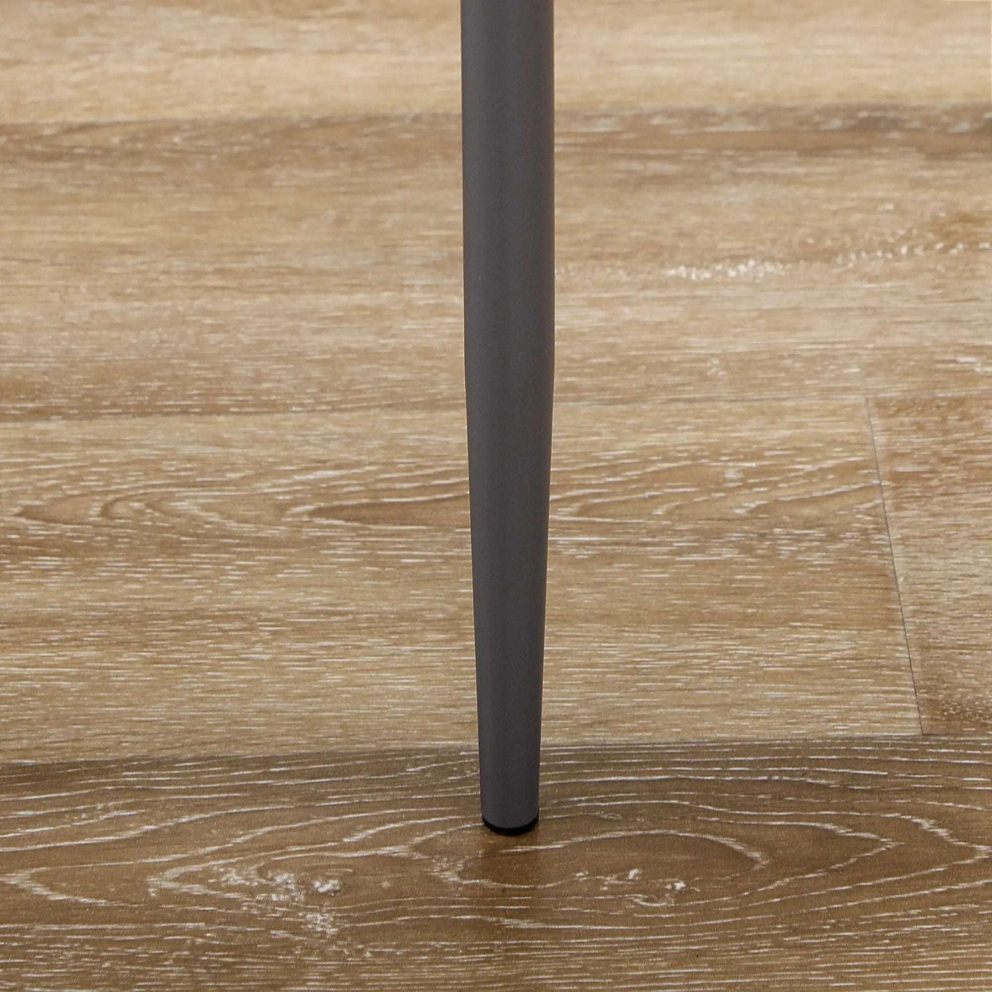 3-Piece Rectangular Glass Dining Table, Metal Frame, Faux Leather Chairs, Grey Bar Sets at Gallery Canada