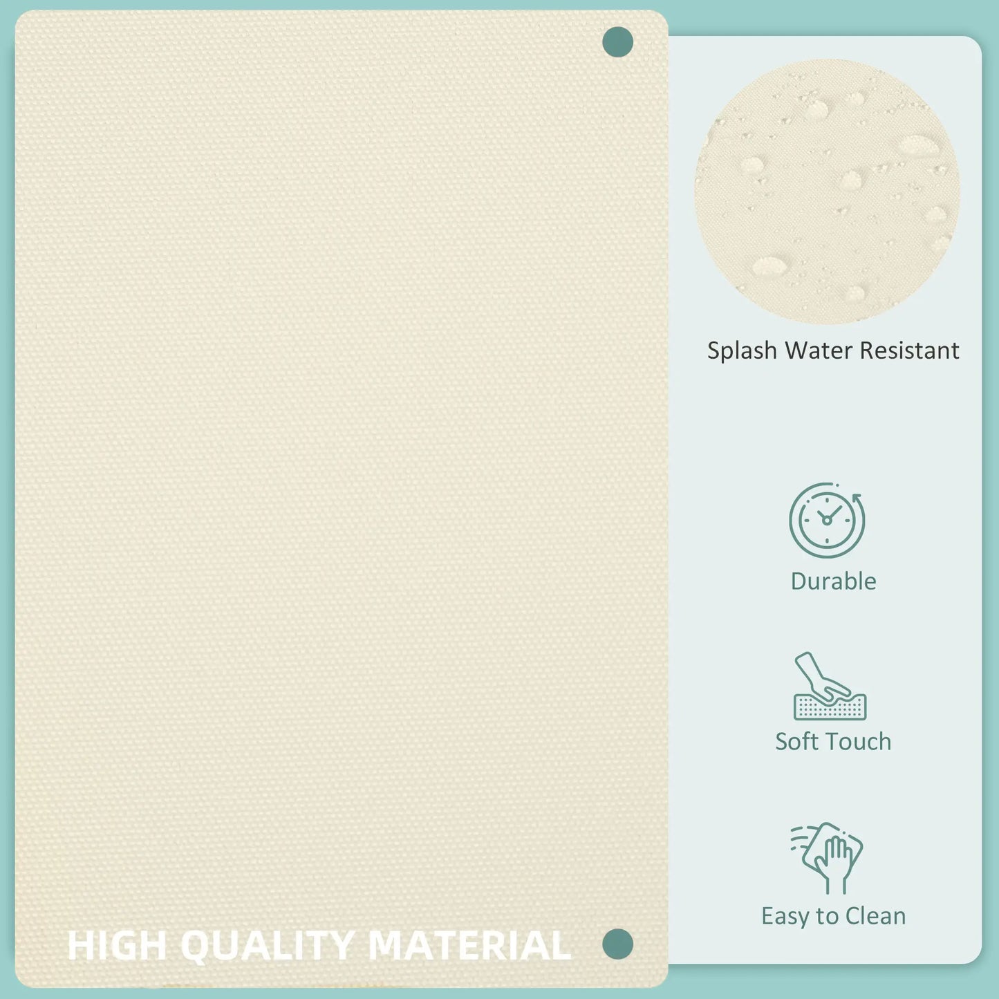 14pc Patio Rattan Sofa Set, Polyester Cushion Cover, Cream White Patio Chair Cushions at Gallery Canada