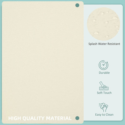 14pc Patio Rattan Sofa Set, Polyester Cushion Cover, Cream White Patio Chair Cushions at Gallery Canada