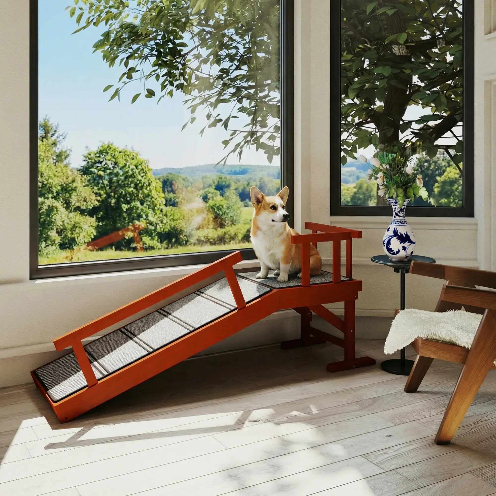 Wooden Dog Ramp, 49