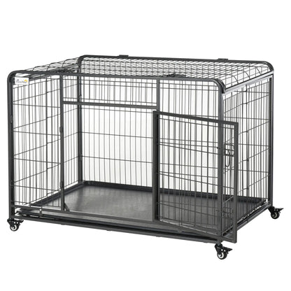 Heavy Duty Folding Dog Crate, Extra Large, 49" x 30" x 32" Houses, Kennels & Pens at Gallery Canada