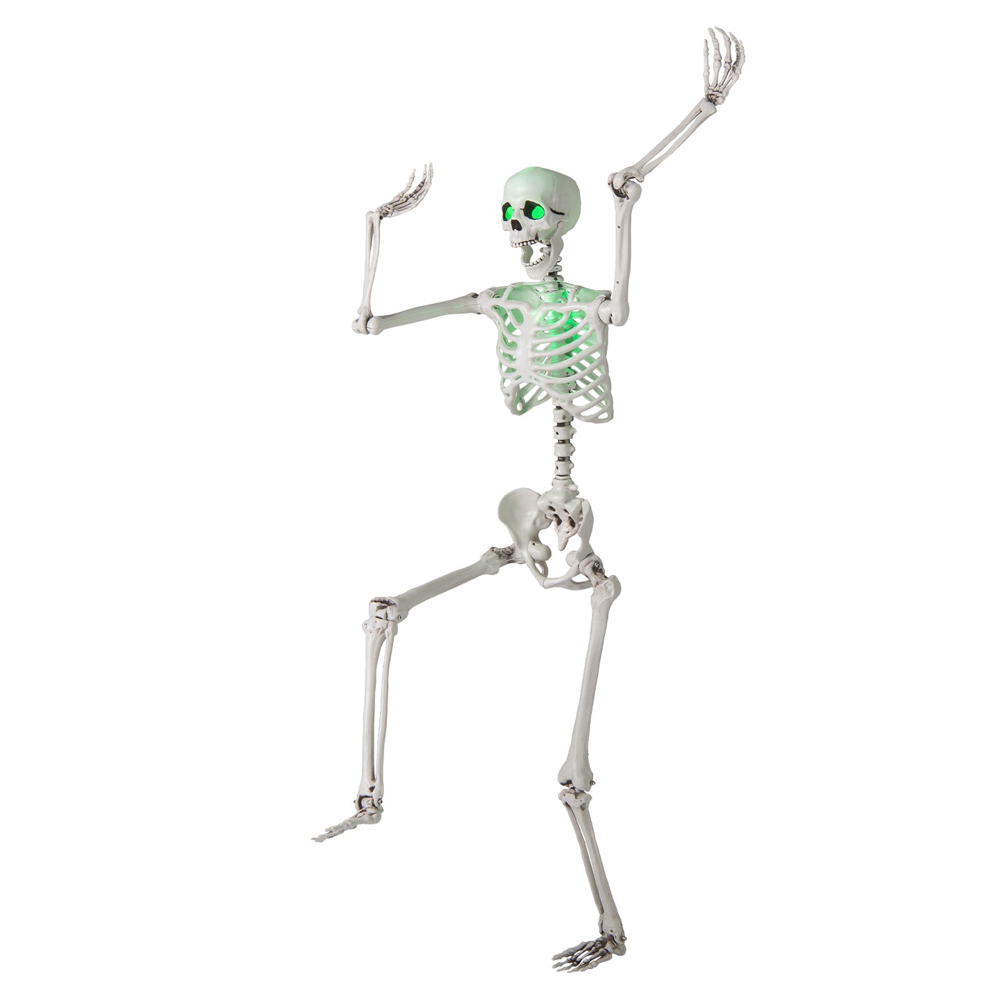 5.5 FT Halloween Skeleton, Life Size Posable, Indoor Outdoor Decoration, White Halloween at Gallery Canada