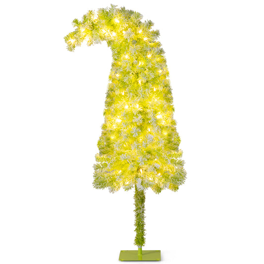 5 FT Christmas Tree, Bendable Top, 216 Branch, Green