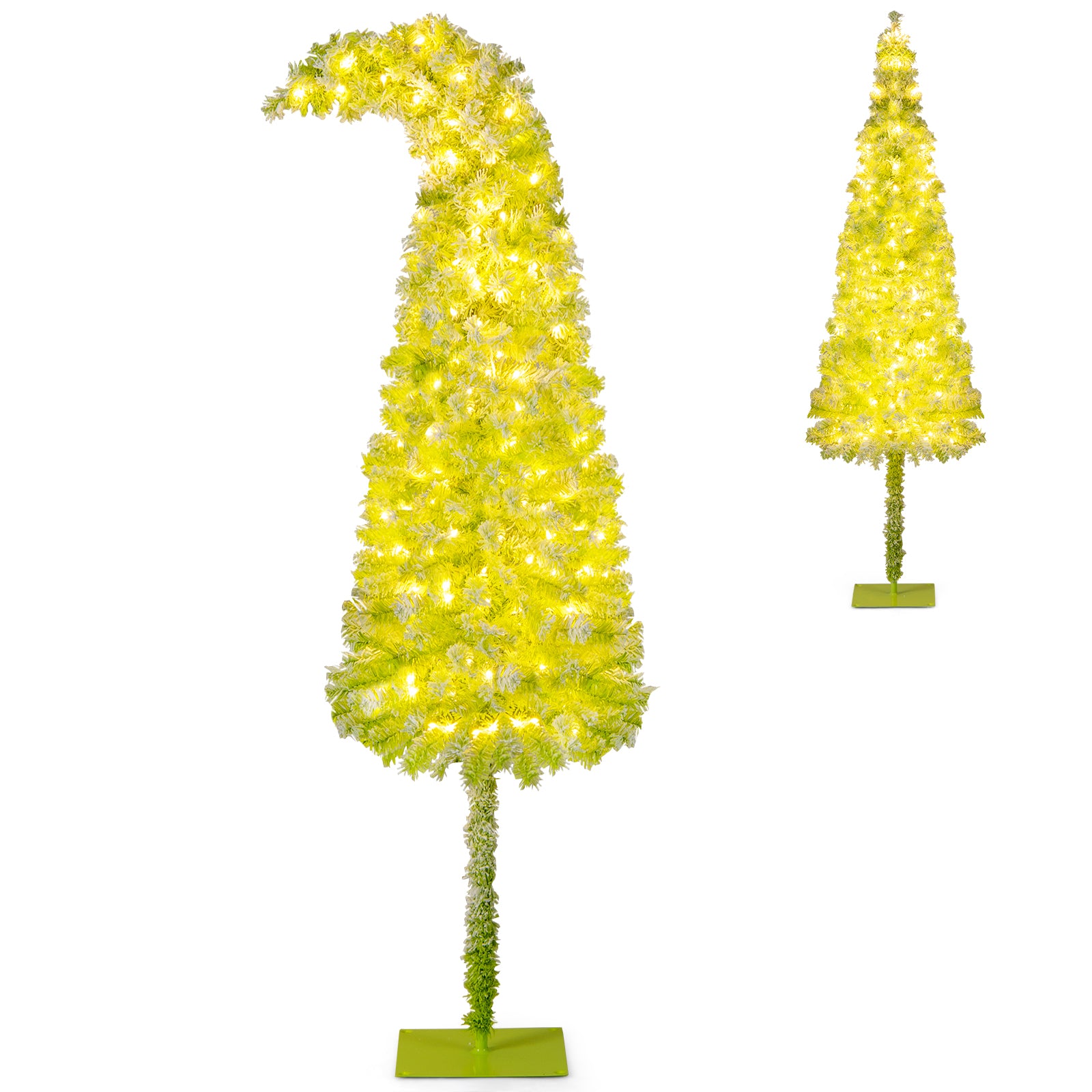 7 FT Christmas Tree, Bendable Top, 366 Branch, Green Christmas Tree at Gallery Canada