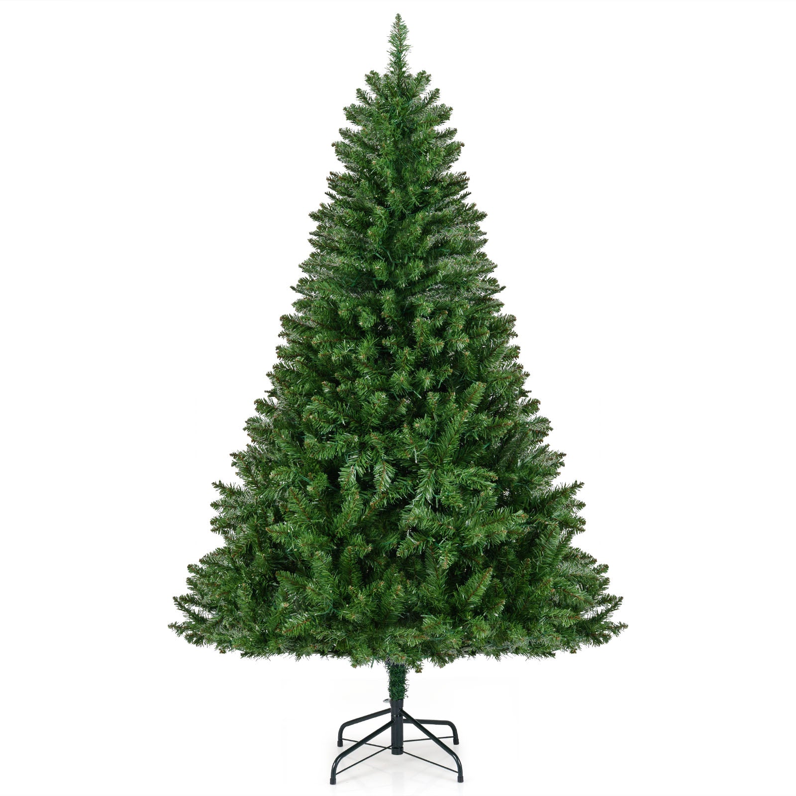 Artificial Christmas Tree, 6 Feet, Hinged, 7 Lighting Modes, Green Christmas Tree at Gallery Canada