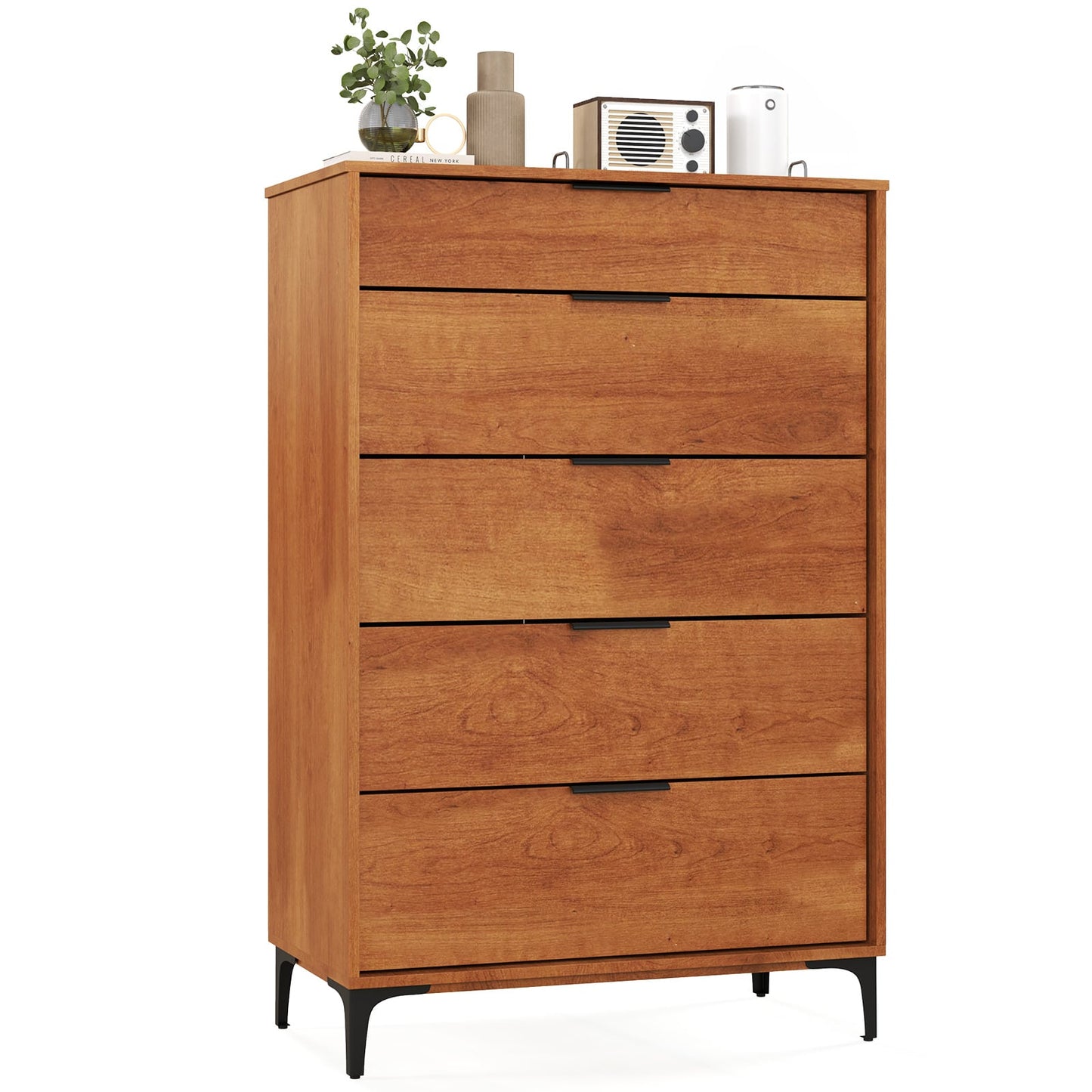 5-Drawer Dresser, Interlock System, Cherry Dressers & Chests at Gallery Canada