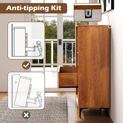 5-Drawer Dresser, Interlock System, Cherry Dressers & Chests at Gallery Canada