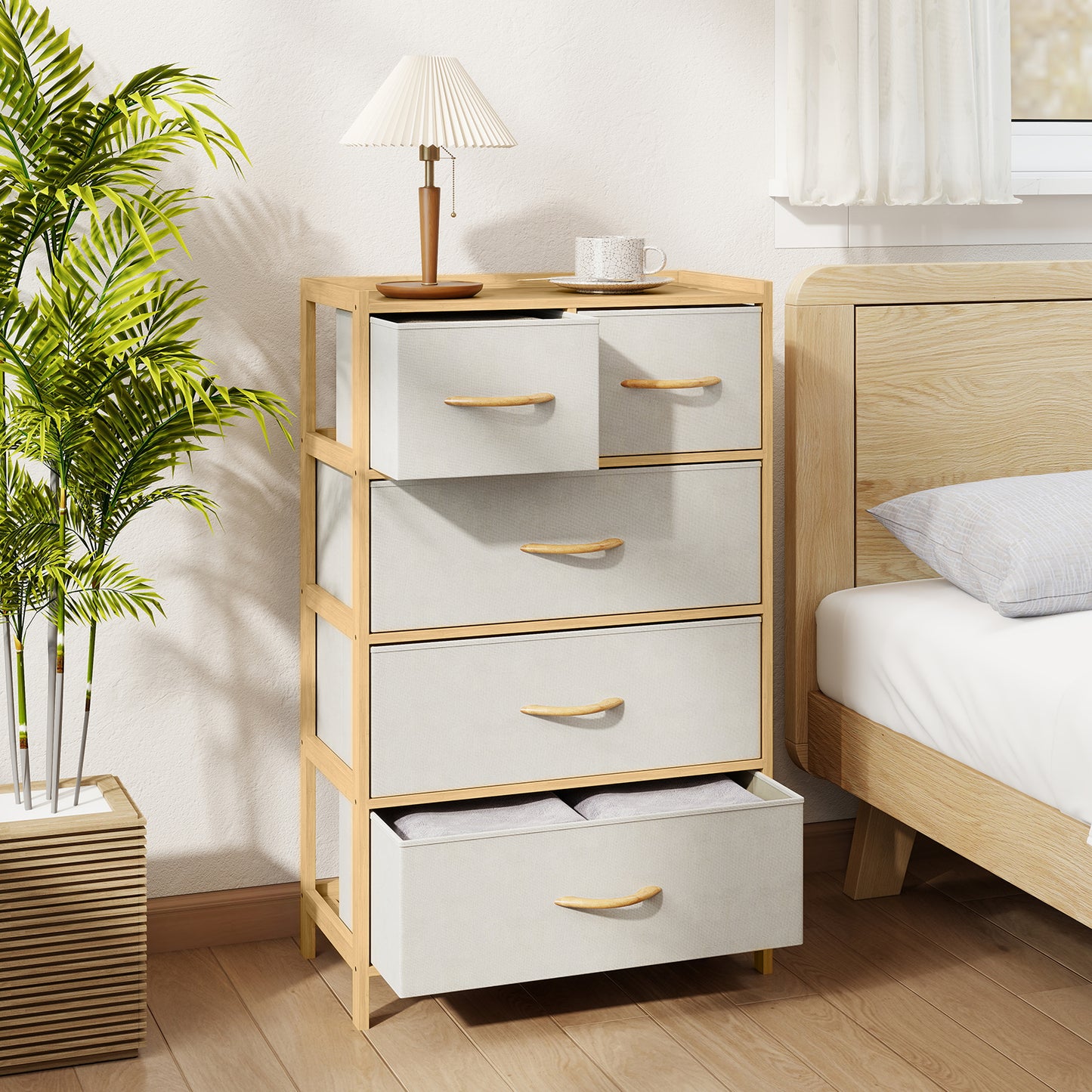 5-Drawer Dresser with Top Shelf, Natural Dressers & Chests at Gallery Canada