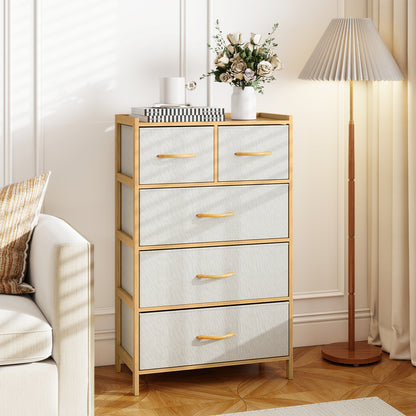 5-Drawer Dresser with Top Shelf, Natural Dressers & Chests at Gallery Canada