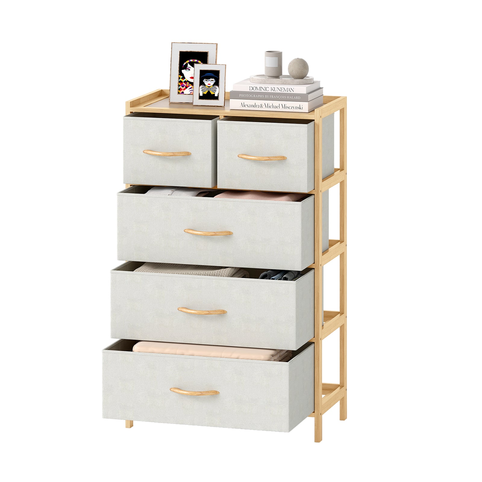 5-Drawer Dresser with Top Shelf, Natural Dressers & Chests at Gallery Canada
