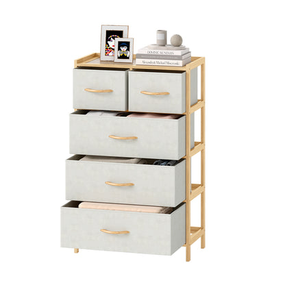 5-Drawer Dresser with Top Shelf, Natural Dressers & Chests at Gallery Canada