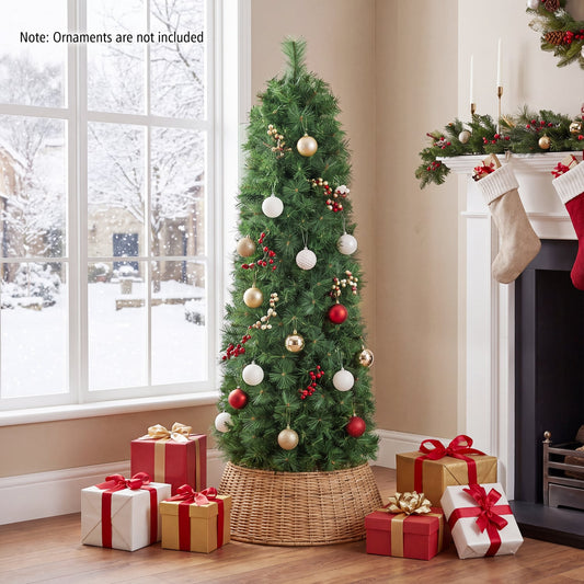 5 FT Artificial Pine Xmas Tree, 309 Tips, Green Christmas Tree Green at Gallery Canada