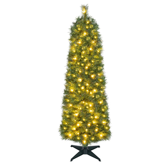 5 FT Artificial Pine Xmas Tree, 309 Tips, Green Christmas Tree Green at Gallery Canada
