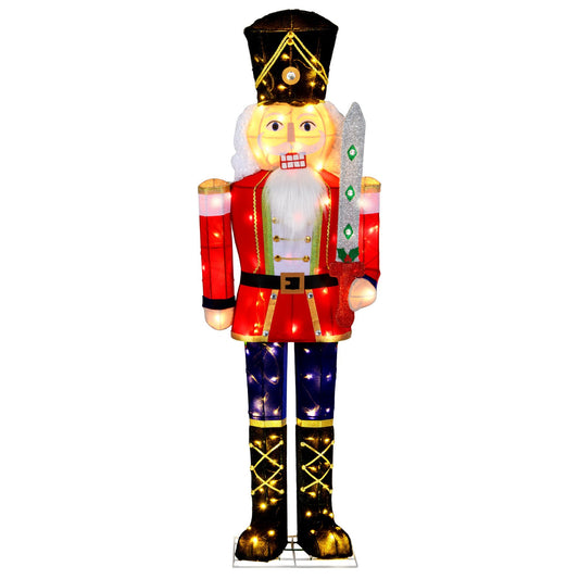 5 FT Giant Nutcracker Outdoor Christmas Decoration, Multicolor Christmas Inflatables Multicolor at Gallery Canada