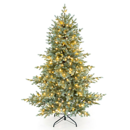 5 FT Pre-Lit Artificial Christmas Tree, 260 LED Lights, Green