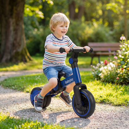 5-In-1 Toddler Bike With Removable Pedals, Blue Balance Bikes at Gallery Canada