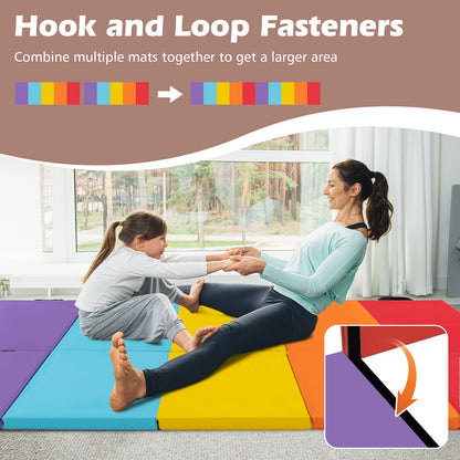 5-Panel Folding Gymnastics Mat for Kids, Red Yoga & Gym Mats at Gallery Canada
