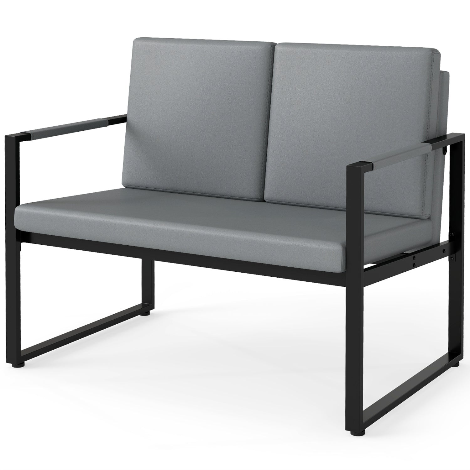 5 Piece Living Room Set, 2 Accent Chairs, 2 Coffee Tables, Gray, Black Sofas & Loveseats at Gallery Canada