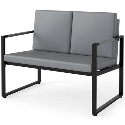 5 Piece Living Room Set, 2 Accent Chairs, 2 Coffee Tables, Gray, Black Sofas & Loveseats at Gallery Canada