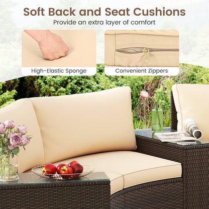 5 Piece Patio Furniture Set Outdoor Sectionals at Gallery Canada