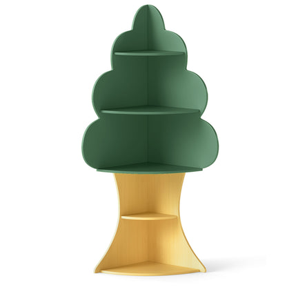 5-Tier Children Book Display Rack with Anti-toppling System, Green Kids Storage Green at Gallery Canada