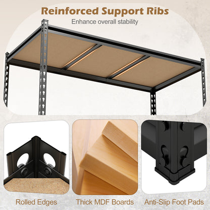 5-Tier Garage Shelving Unit, 2200 LBS Heavy Duty, Adjustable Utility Rack, Set of 3 Garages at Gallery Canada