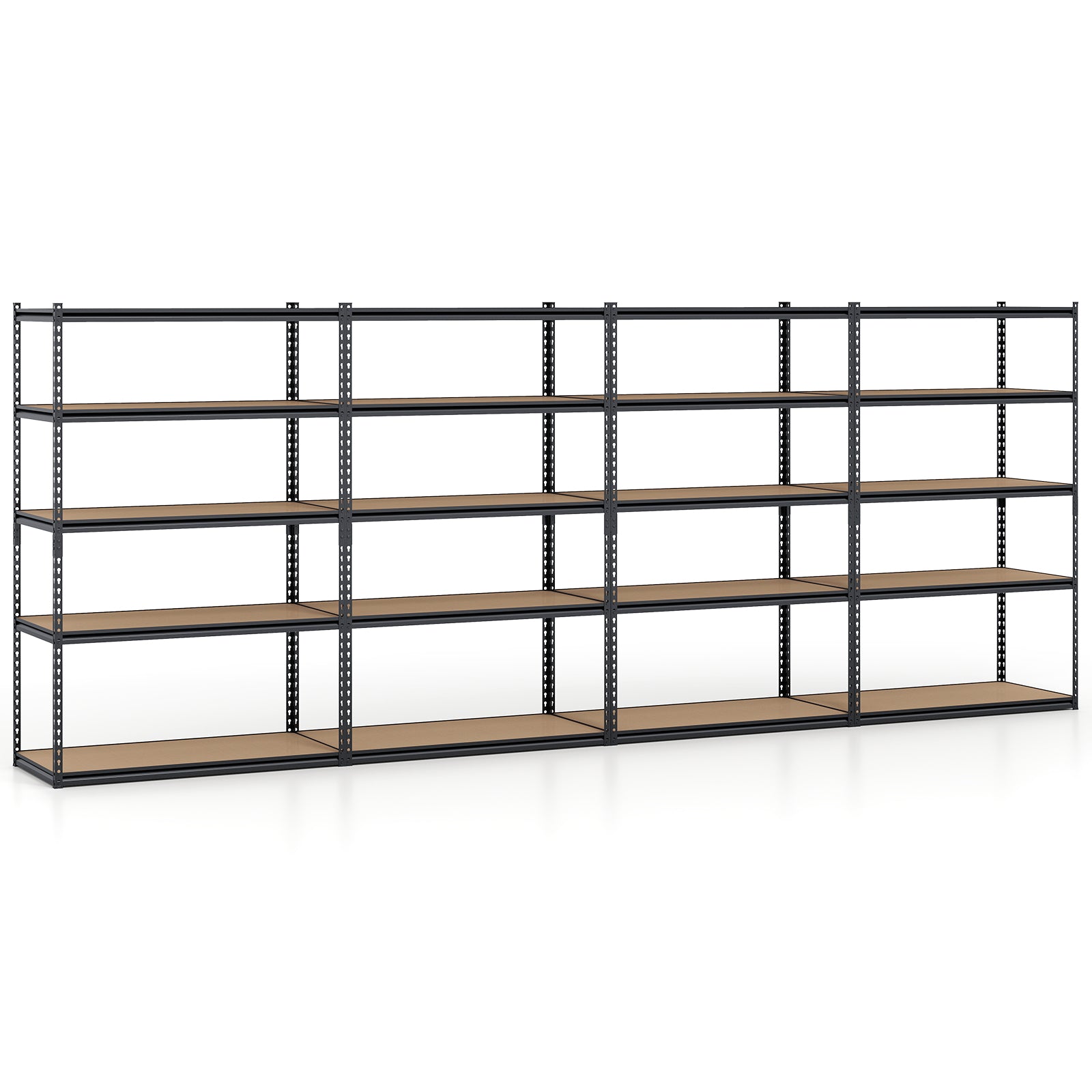 5-Tier Garage Shelving Unit, 2200 LBS Heavy Duty, Adjustable Utility Rack, Set of 4 Garages Options at Gallery Canada