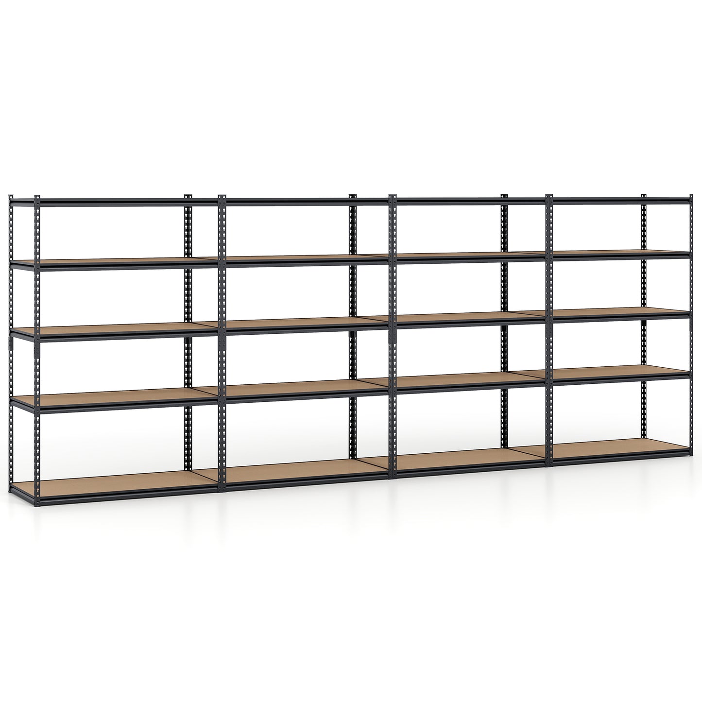 5-Tier Garage Shelving Unit, 2200 LBS Heavy Duty, Adjustable Utility Rack, Set of 4 Garages Options at Gallery Canada