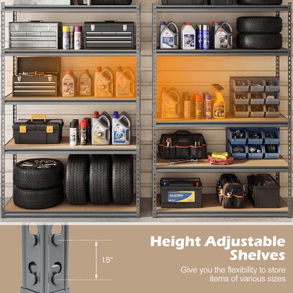 5-Tier Garage Shelving, 2200 LBS Metal Storage Rack Garages at Gallery Canada