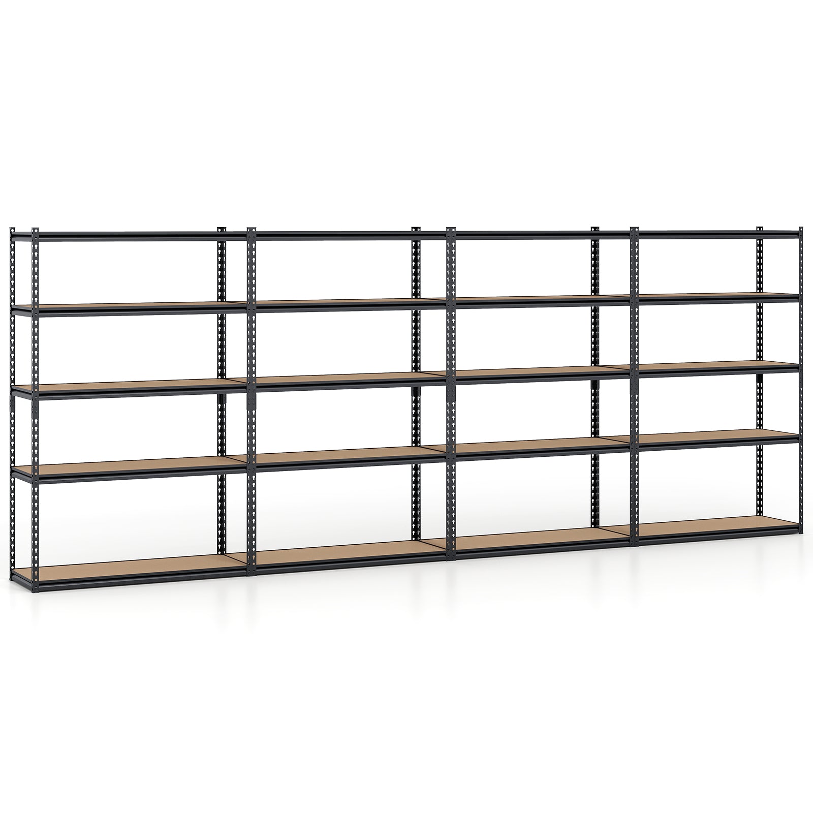 5-Tier Garage Shelving Unit, Set Of 4, Black Garages Black at Gallery Canada