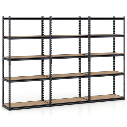 5-Tier Garage Shelving Unit, 2200 LBS Metal Storage Shelves, Adjustable Utility Rack Garages at Gallery Canada