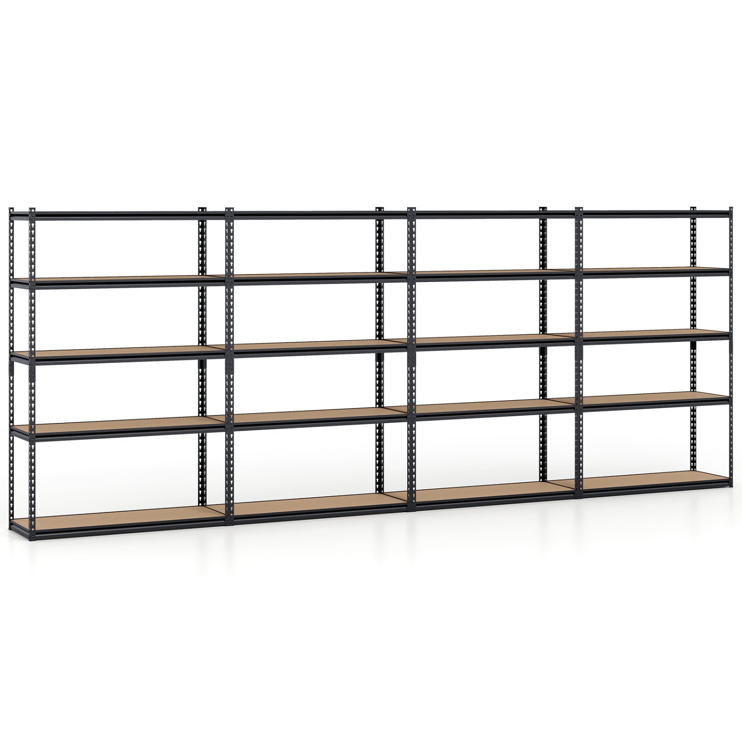 5-Tier Garage Shelving Unit, Set Of 4, Black Garages Black at Gallery Canada