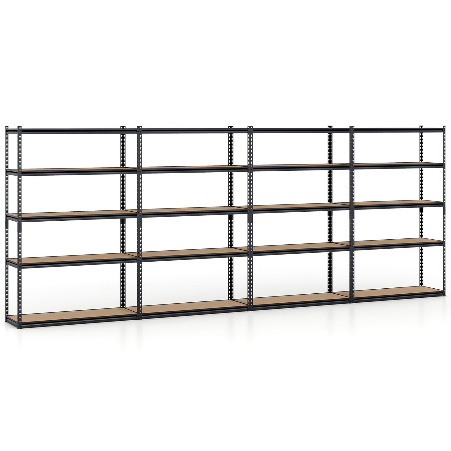5-Tier Garage Shelving Unit, Set Of 4, Black Garages Black at Gallery Canada