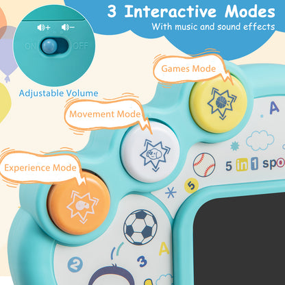 5 In 1 Toddler Sports Toy, Adjustable Basketball Hoop, 18 Months+ Toy Sports at Gallery Canada