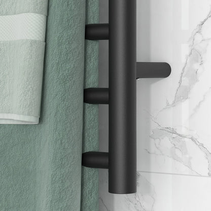 Wall Mounted Heated Towel Rack, 10-Bar Electric Warmer, Adjustable Temperature Bath Accessories at Gallery Canada