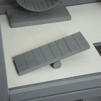 Wooden Hamster Cage, Mice Hutch with Storage, Sliding Tray, Running Wheel Hamster Cages at Gallery Canada