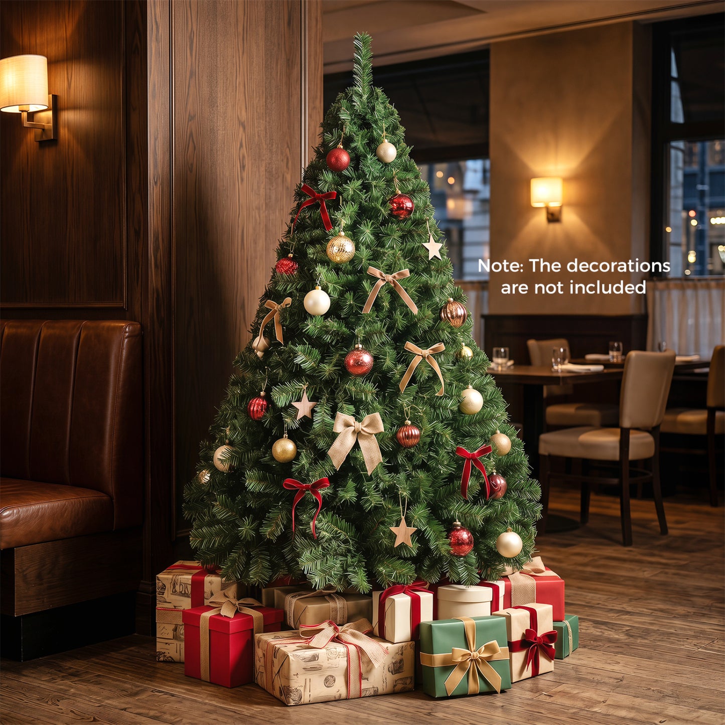 5ft Automatic Christmas Tree, 519 Full PVC Branch Tips