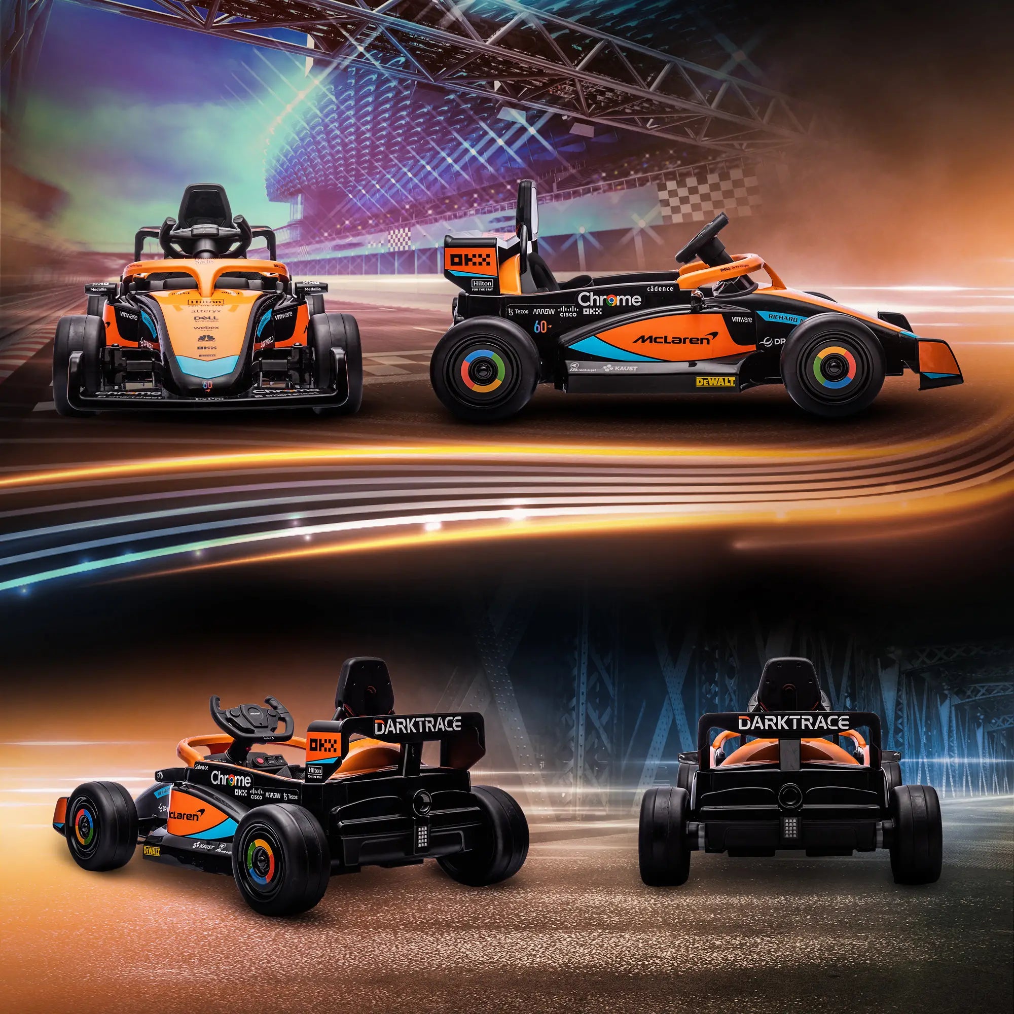 12V Electric Car For Kids, Suspension, Music, MP3, Remote Control, Orange Electric Toy Cars at Gallery Canada