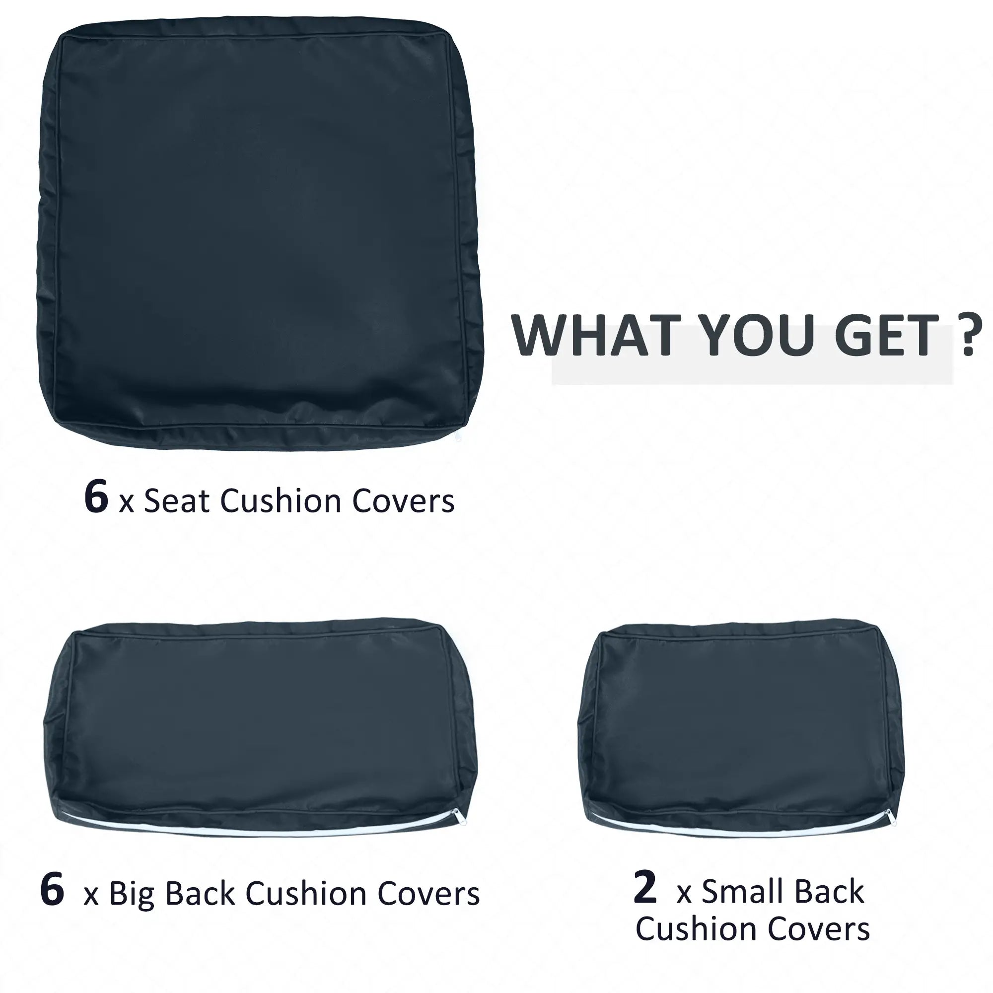 Outdoor Rattan Sofa Set Cushion Cover, Polyester, No Cushion Patio Chair Cushions at Gallery Canada