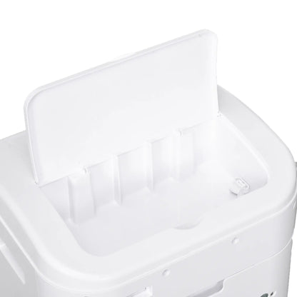 Tower Cooling Fan with Ice Pack, Remote, 3 Modes, 3 Speeds, 7.5H Timer, White Tower Fans at Gallery Canada
