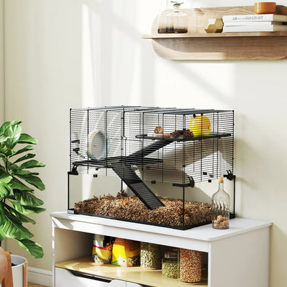 Hamster Cage, Gerbil Cage With Glass Basin, Black Hamster Cages at Gallery Canada