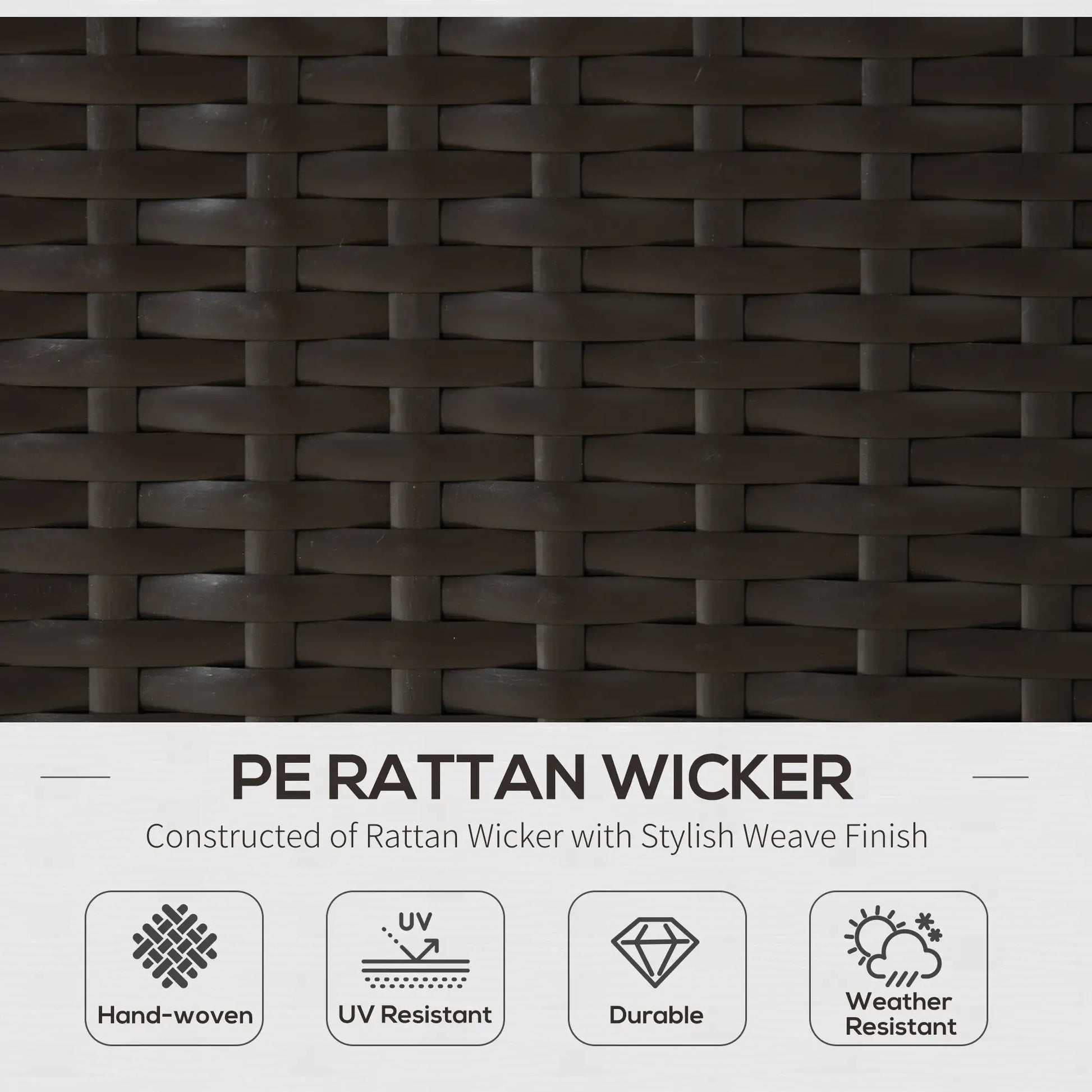 7-Piece Outdoor Rattan Furniture Set, Patio Wicker Sectional Sofa, Blue Patio Furniture Sets at Gallery Canada