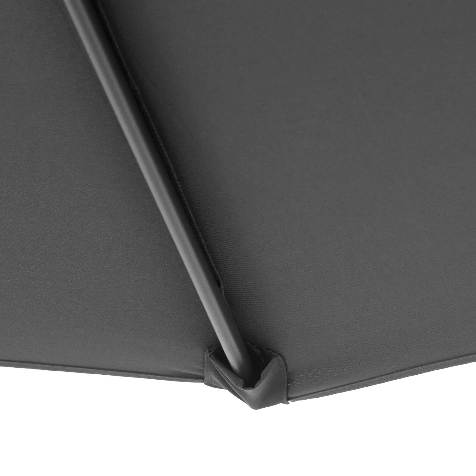 Deluxe Patio Umbrella, Φ10', Offset Sunshade, Crank, Grey Cantilever Umbrellas at Gallery Canada