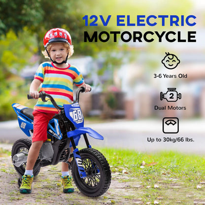 12V Kids Dirt Bike, Electric Motorcycle, Blue Electric Motorcycles at Gallery Canada